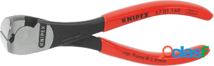 KNIPEX - Tronchese a tagliente frontale lucidato, Lunghezza