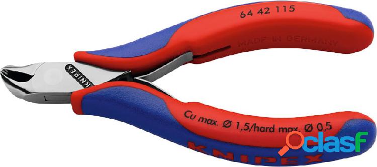 KNIPEX - Tronchese a tagliente frontale per elettronica,