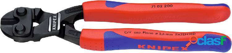 KNIPEX - Tronchese compatto CoBolt con manici rivestiti,