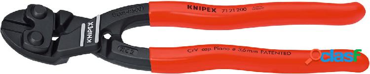 KNIPEX - Tronchese compatto CoBolt con testa piegata a 20°,
