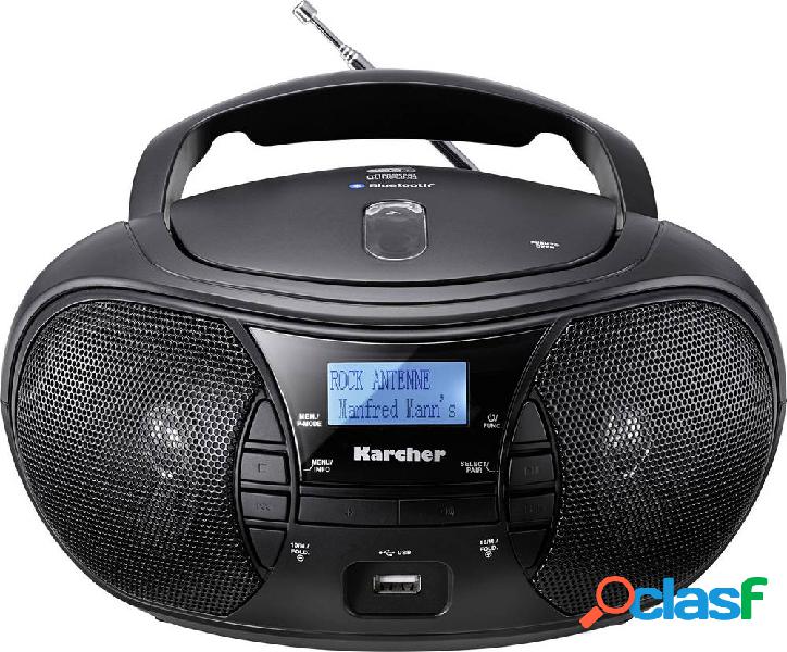 Karcher RR 5028D Radio CD DAB+, FM DAB+, FM, Bluetooth, USB,