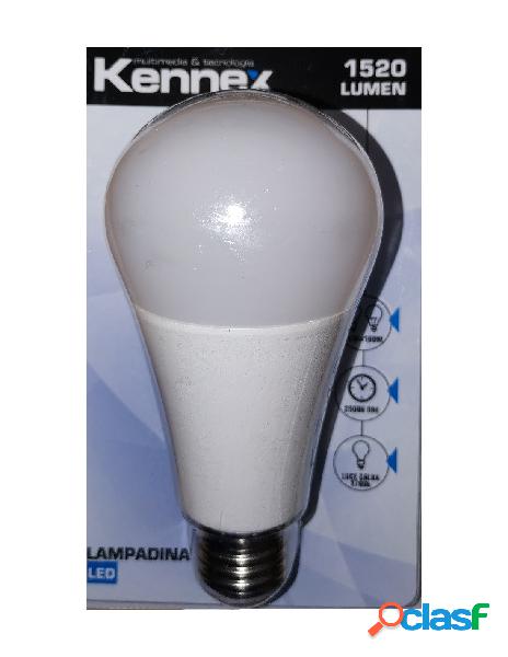 Kennex - lampada led 14w attacco e27 2700k lumen luce calda