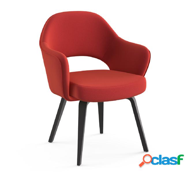 Knoll Saarinen Conference Poltroncina Gambe Rovere