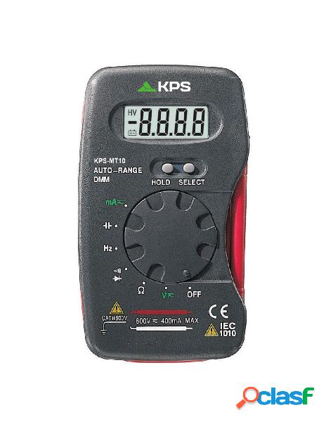 Kps - multimetro digitale tascabile, kps-mt10
