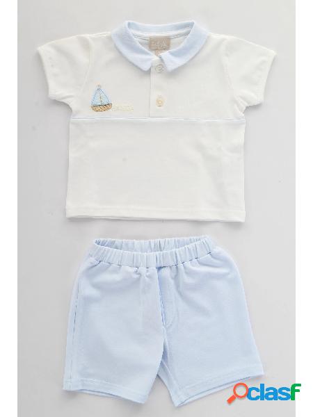 LALALU neonato completo t-shirt e pantaloncini