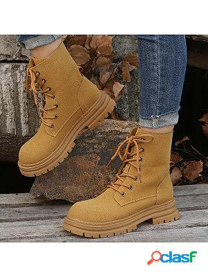 Lace Up Women's Boots