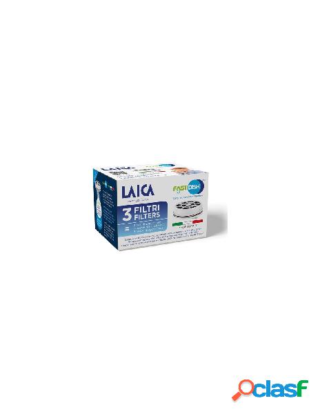 Laica - filtri caraffa laica fd03a fast disk white