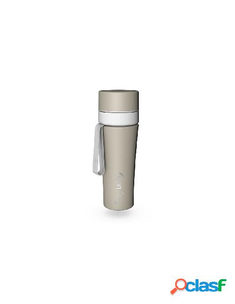 Laica - laica personal bottle stainless steel. colour grey
