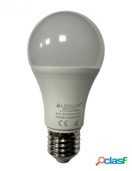 Lampada a led e27 con sensore crepuscolare 9w 810 lumen a60