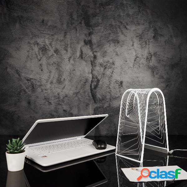 Lampada da tavolo BIG ARC da tavolo Led C 19,5x13,5xh28 cm