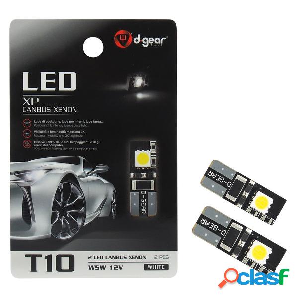 Lampadina T10 a led XP - T10 Canbus 2 Led - D-GEAR