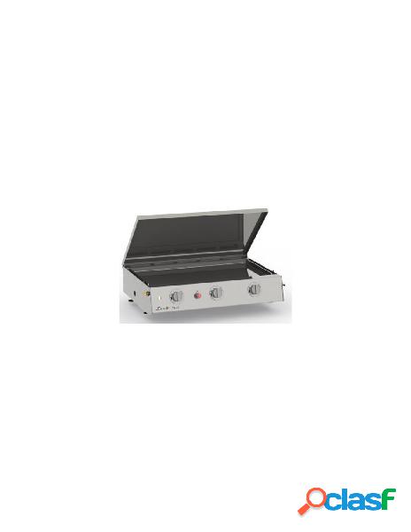 Leab - barbecue leab 3f1002 cico 3 fuochi con coperchio inox