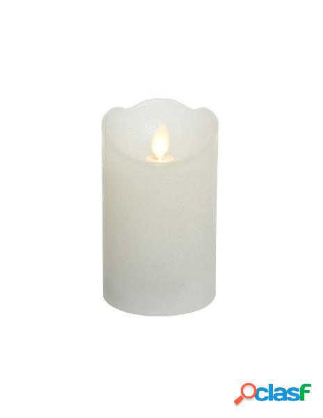 Led waving candle wax bo indoor warm white