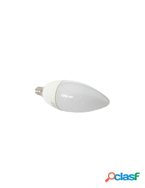 Ledlux - lampada a led e14 c37 6w bianco caldo forma goccia