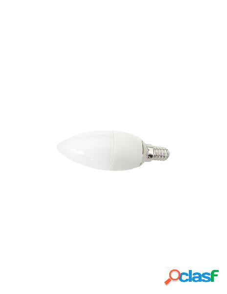 Ledlux - lampada a led e14 c37 6w bianco naturale forma