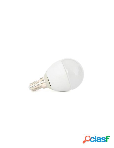 Ledlux - lampada a led e14 p45 6w bianco caldo forma sfera