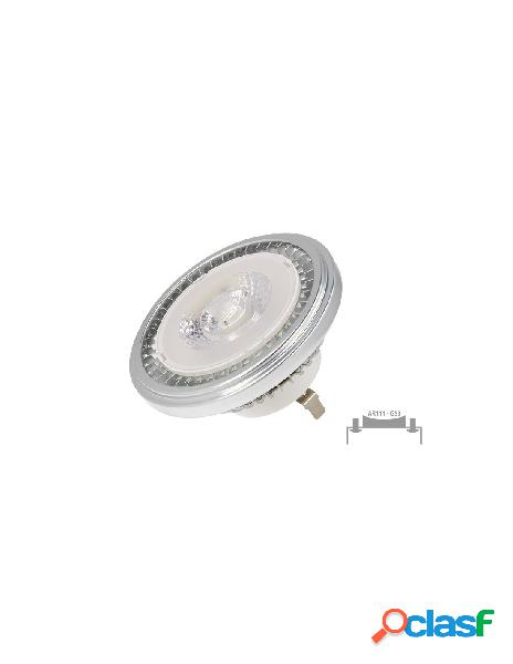 Ledlux - lampada faretto led ar111 15w ac 220v bianco neutro