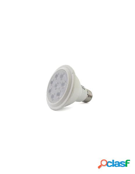 Ledlux - lampada faretto led spot e27 par20 r63 8w bianco
