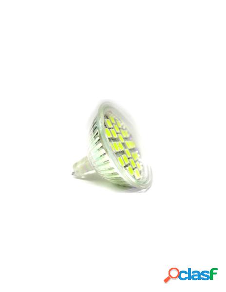 Ledlux - lampada led dicroica mr16 gu5.3 4w bianco freddo