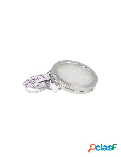 Ledlux - mini plafoniera luce led super slim 2w 12v bianco