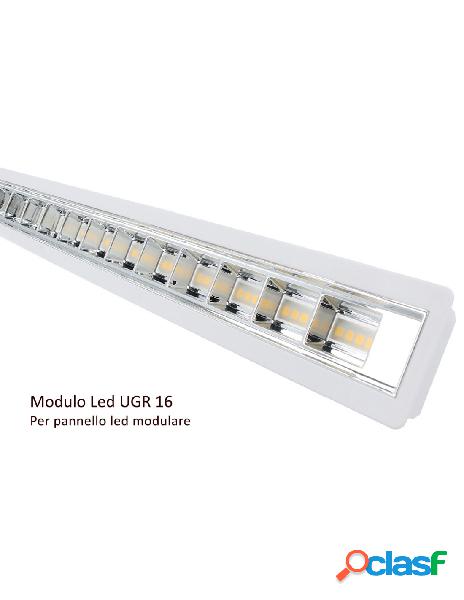 Ledlux - modulo led ugr 16 bianco caldo 2700k 15w 30-40v