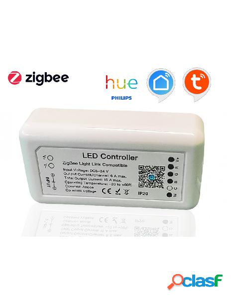 Ledlux - zigbee controller 12v 24v 3 canali per striscia led