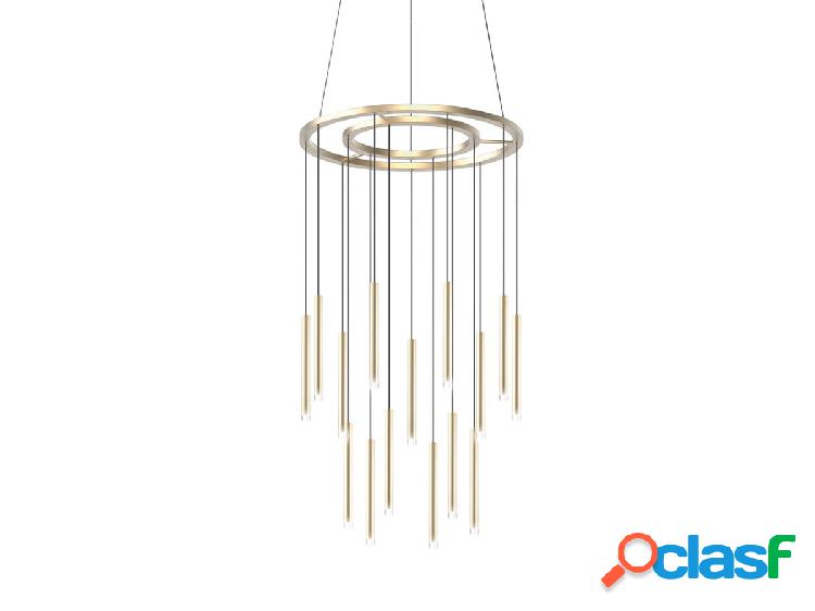 Leds C4 Candle Chandelier Lampada a Sospensione
