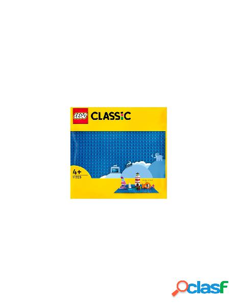 Lego - costruzioni lego 11025 classic base blu