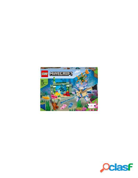 Lego - costruzioni lego 21180 minecraft la battaglia del