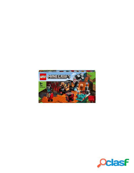 Lego - costruzioni lego 21185 minecraft nether
