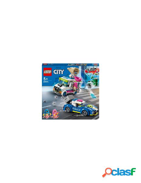 Lego - costruzioni lego 60314 city police il furgone dei