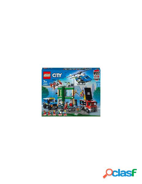 Lego - costruzioni lego 60317 city police inseguimento della
