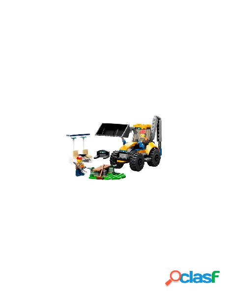 Lego - costruzioni lego 60385 city great vehicles scavatrice