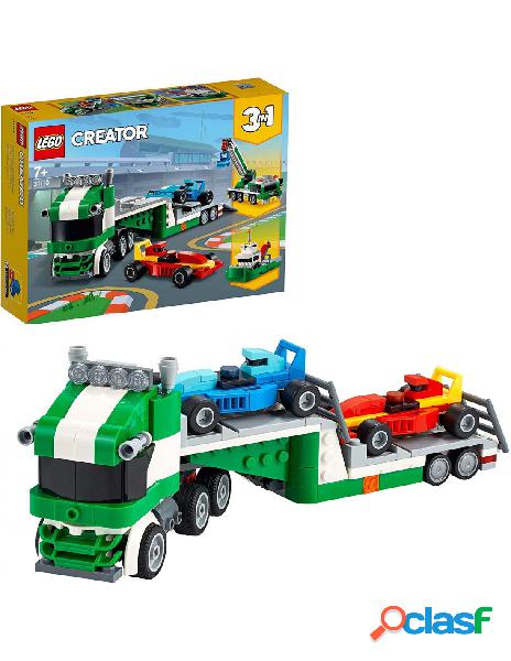 Lego - lego 31113 trasportatore di auto da corsa