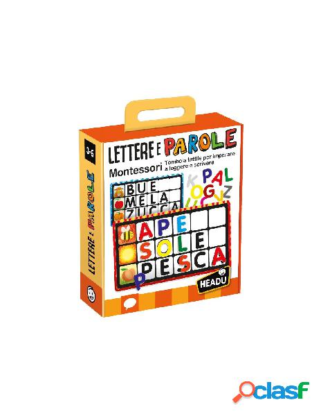 Lettere e parole montessori new