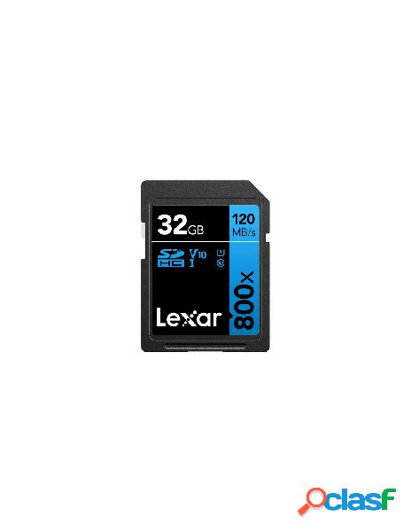 Lexar - scheda di memoria lexar lsd080032g bnnng blue series