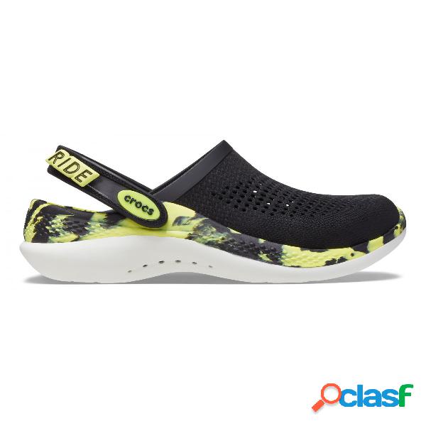 Literide™ 360° marbled clog