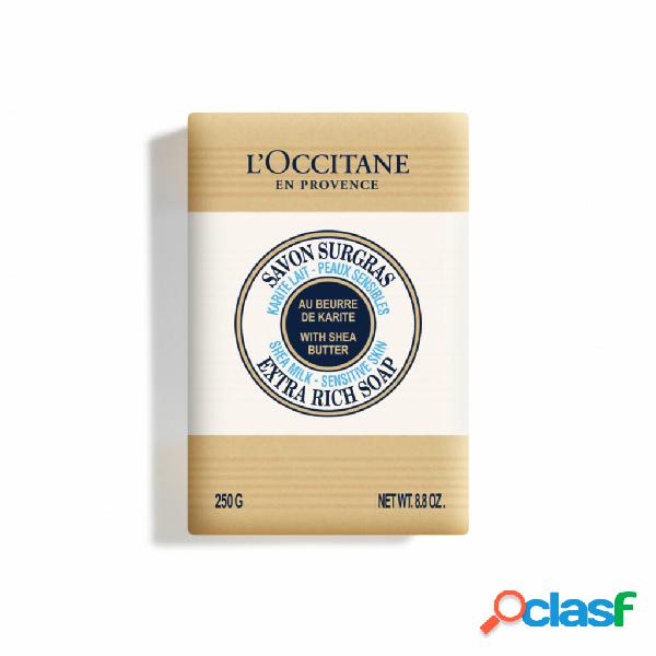 Loccitane karité savon solide surgras karite lait 250 gr