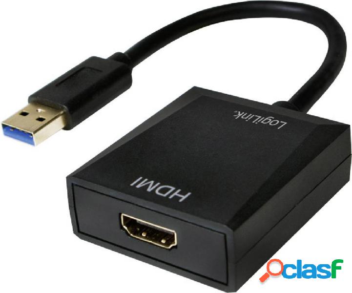 LogiLink UA0233 USB / HDMI Adattatore [1x Spina A USB 3.2
