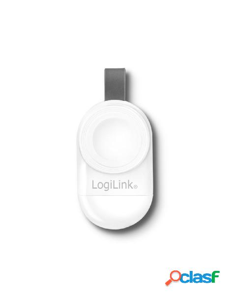 Logilink - caricabatterie wireless magnetico per iwatch usb