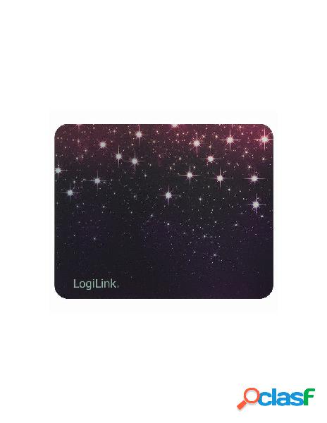 Logilink - mouse pad gaming ultra sottile spazio