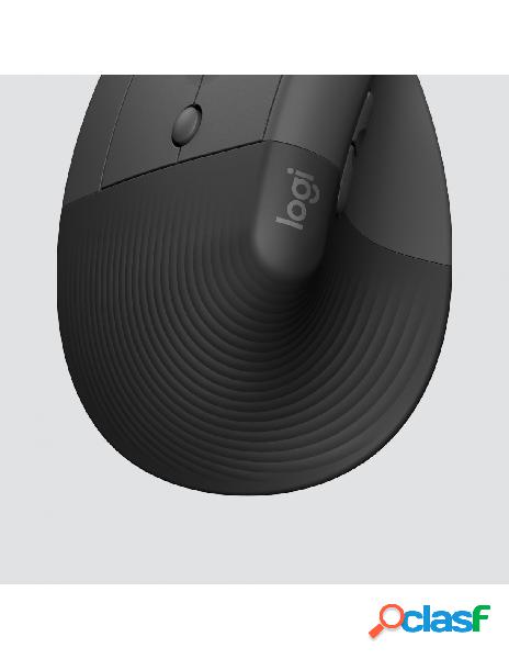 Logitech mouse lift for business ergonomisch graphite lift