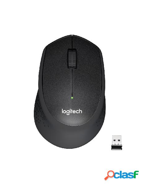 Logitech mouse m330 silent plus black (910-004909)
