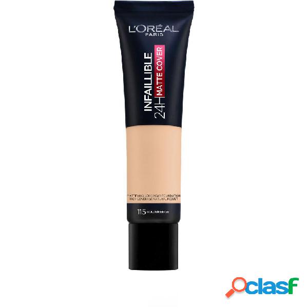 Loreal paris infaillible 24h matte cover fondotinta 115