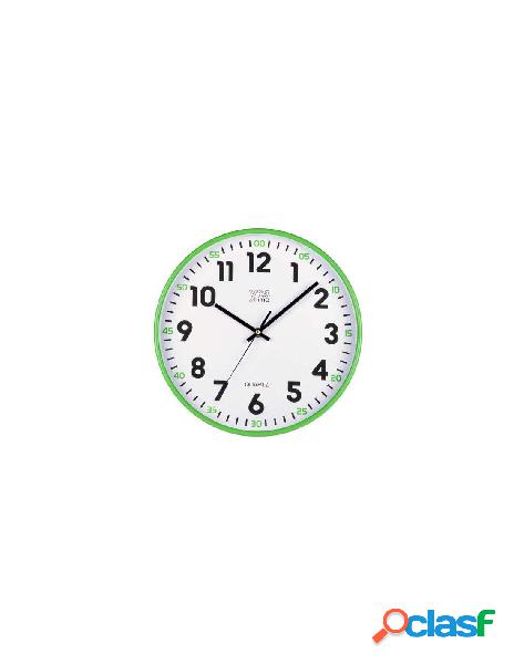 Lowell - orologio da parete lowell 00720yv yes time verde