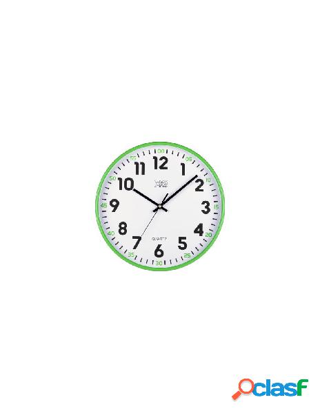 Lowell - orologio da parete lowell 00720yv yes time verde