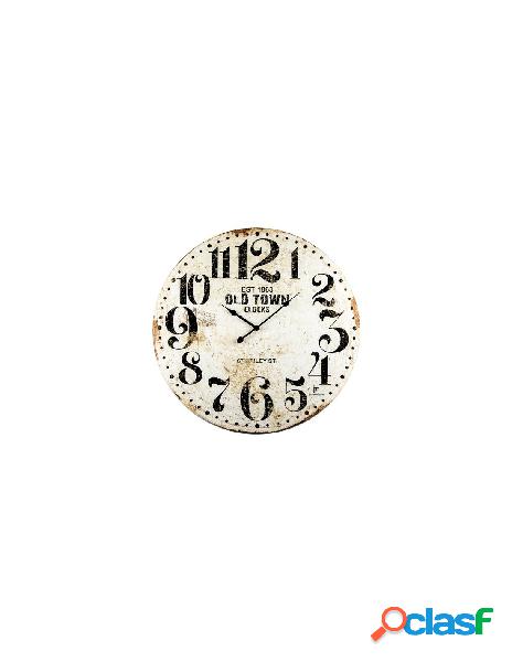 Lowell - orologio da parete lowell 21486 justaminute bianco