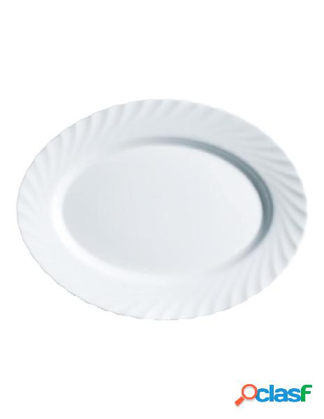 Luminarc - piatto ovale luminarc trianon 35 cm bianco