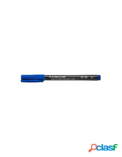 Lumocolor permanente punta fine colore blu