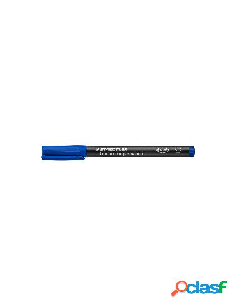 Lumocolor permanente punta super fine colore blu